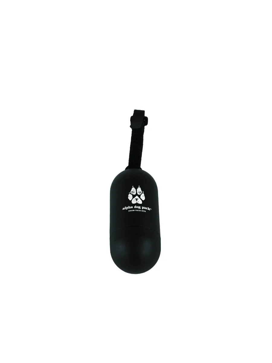 Compostable Poop Bag Dispenser w/ 1 Compostable roll