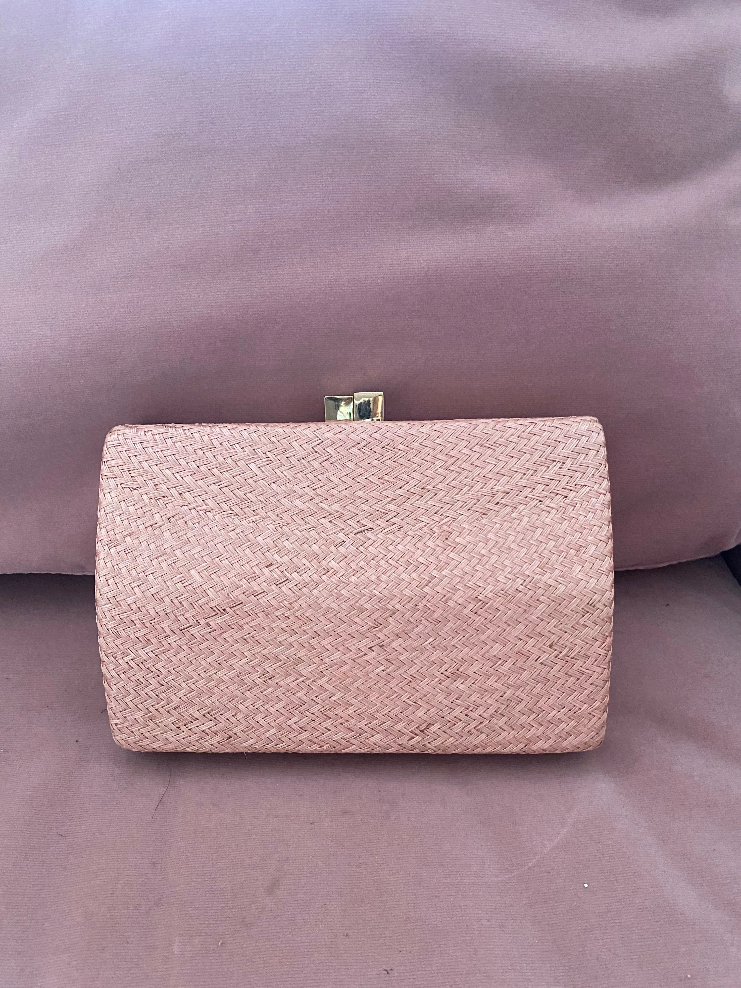 Corina Woven Clutch by Serpui - RENTAL
