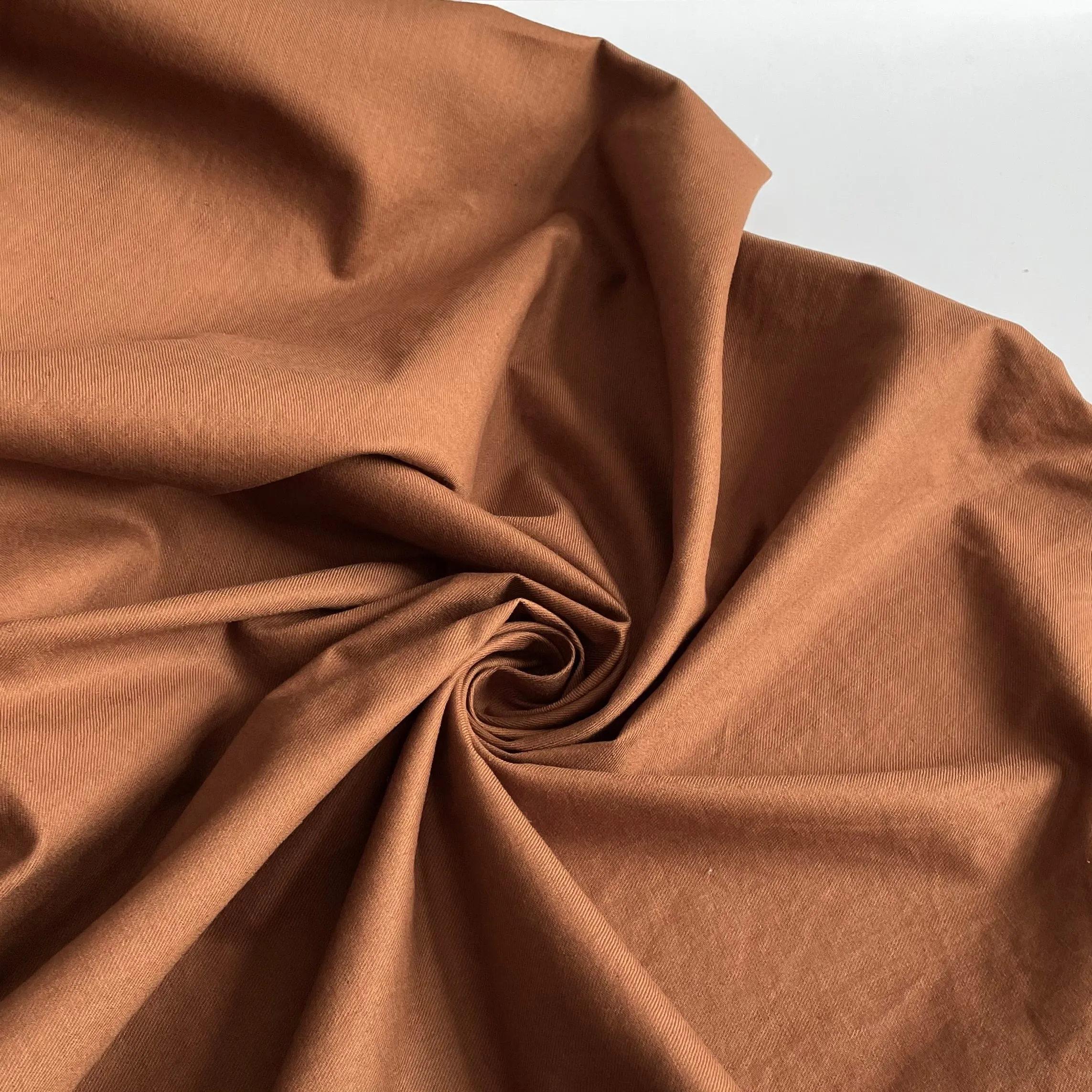 Cotton / Linen Twill - Cinnamon