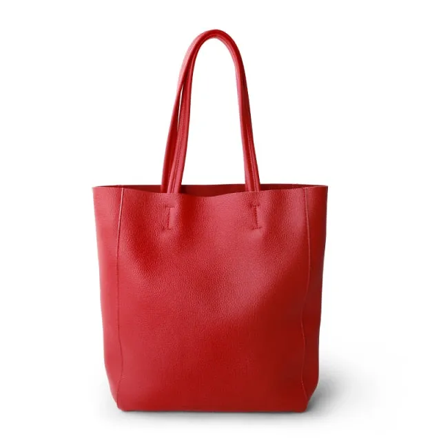 Cowhide Genuine Leather Shoulder Bag