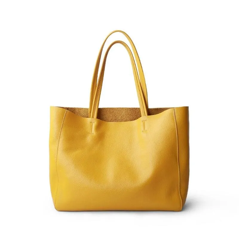 Cowhide Genuine Leather Shoulder Bag