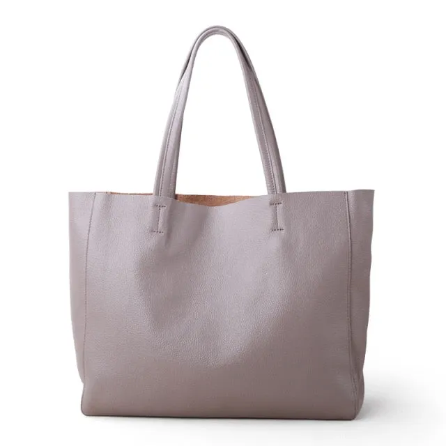 Cowhide Genuine Leather Shoulder Bag