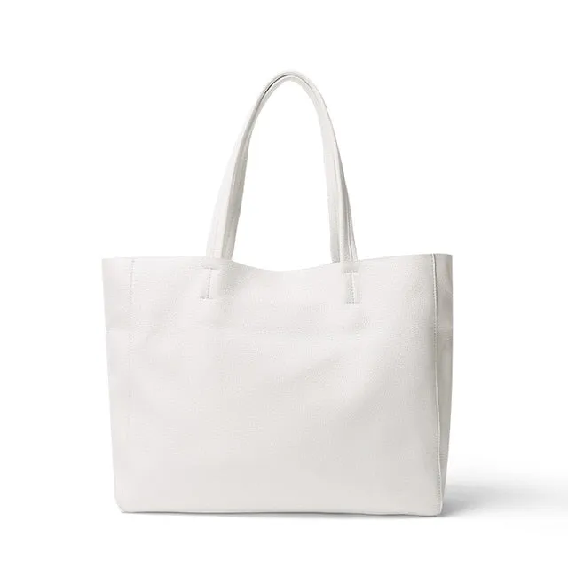 Cowhide Genuine Leather Shoulder Bag