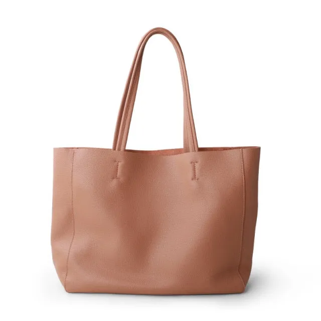 Cowhide Genuine Leather Shoulder Bag