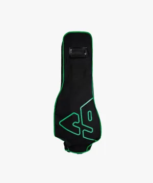 CREVE NINE: Big Logo Waterproof Aviation Cover - Black