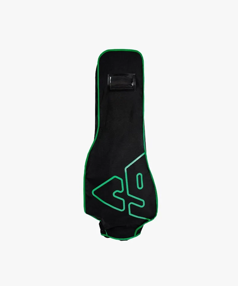 CREVE NINE: Big Logo Waterproof Aviation Cover - Black