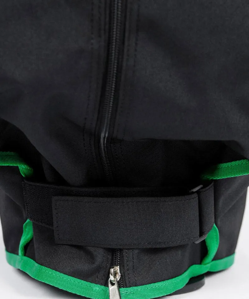 CREVE NINE: Big Logo Waterproof Aviation Cover - Black