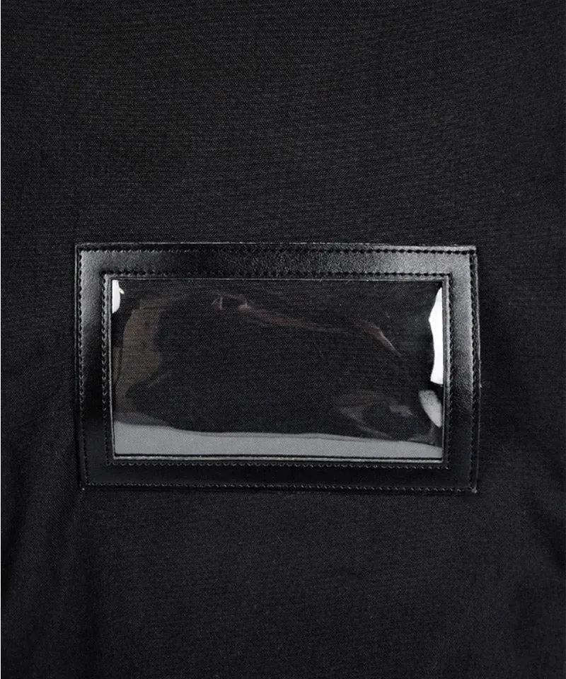 CREVE NINE: Big Logo Waterproof Aviation Cover - Black