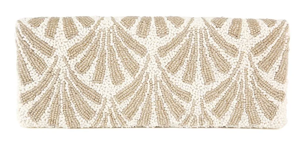 Custom Bridal Clutch - SMALLER FOLDOVER SIZE