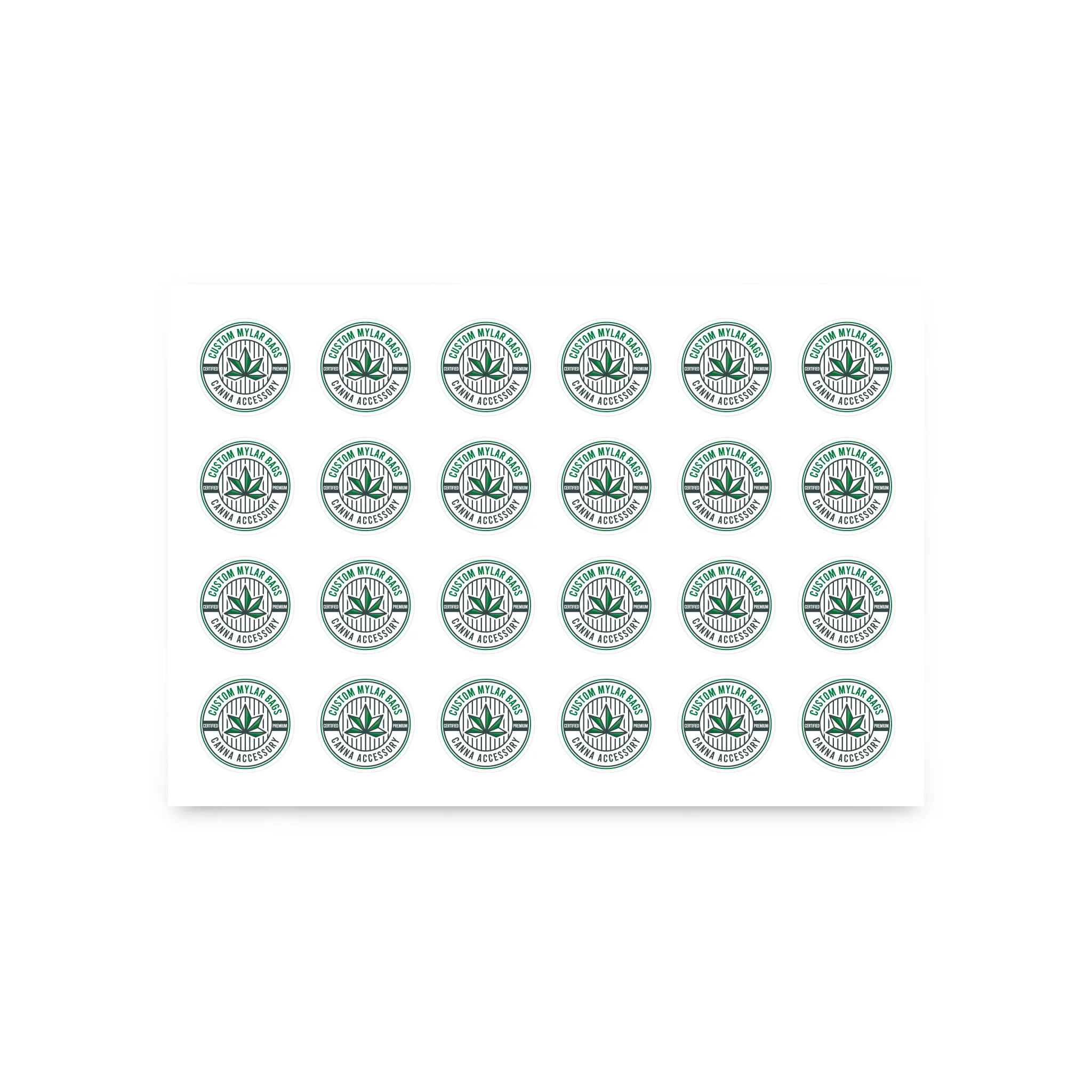 Custom Sticker For 1 Gram Mylar Bag
