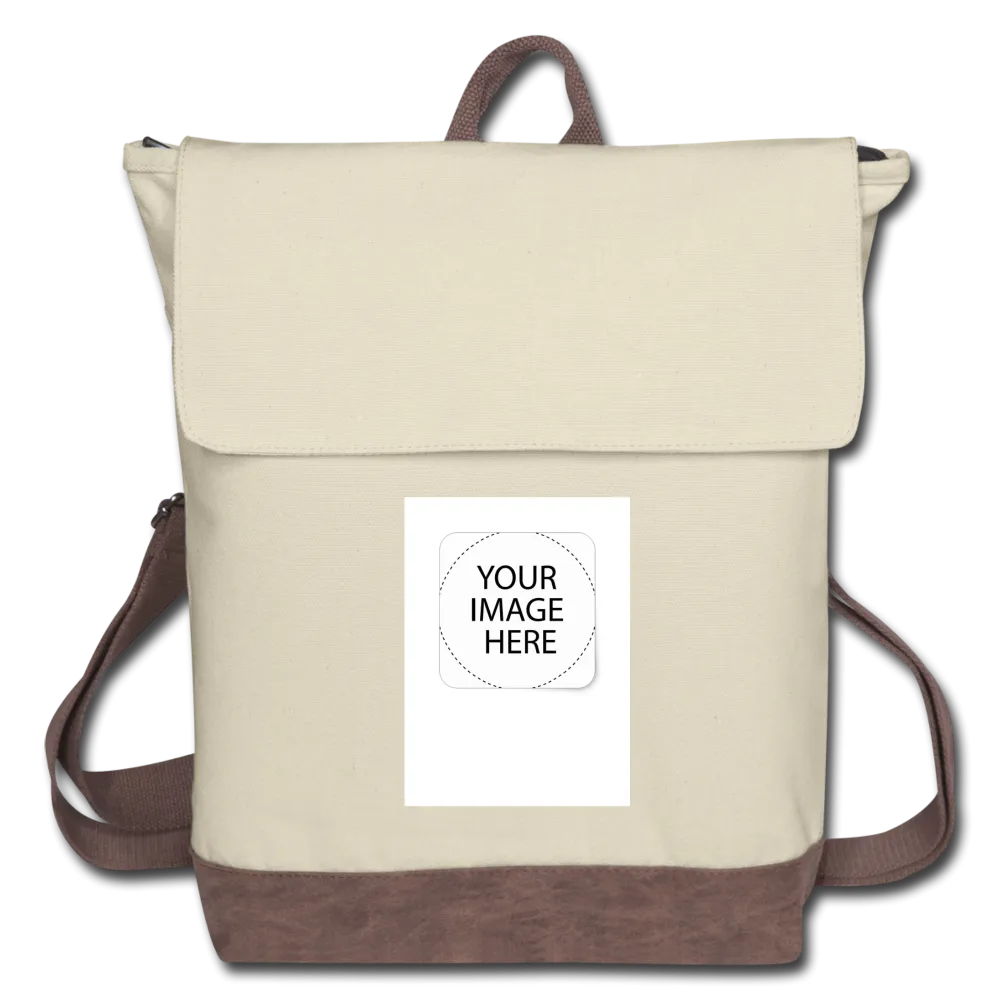 Customize Canvas Backpack