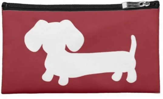 Dachshund Travel and Small Accessory Bags
