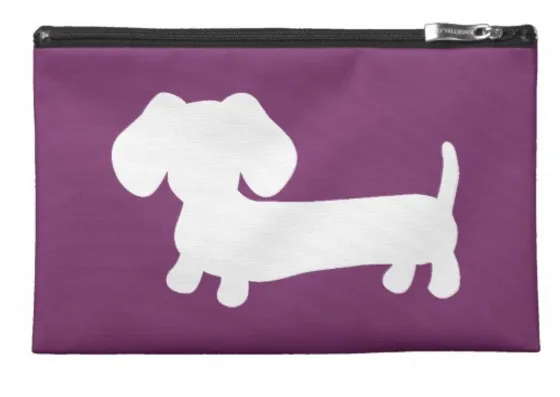 Dachshund Travel and Small Accessory Bags