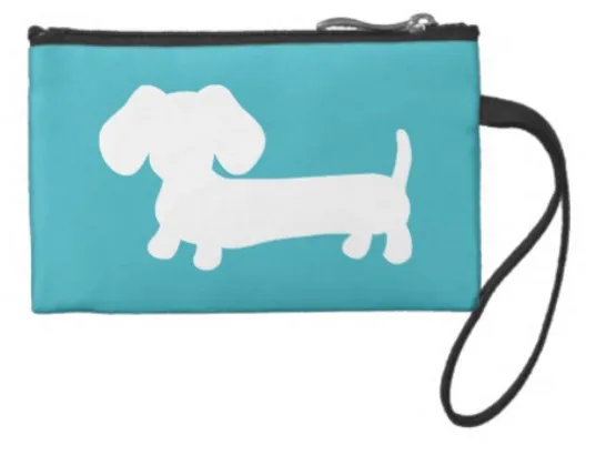 Dachshund Travel and Small Accessory Bags
