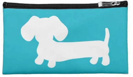 Dachshund Travel and Small Accessory Bags