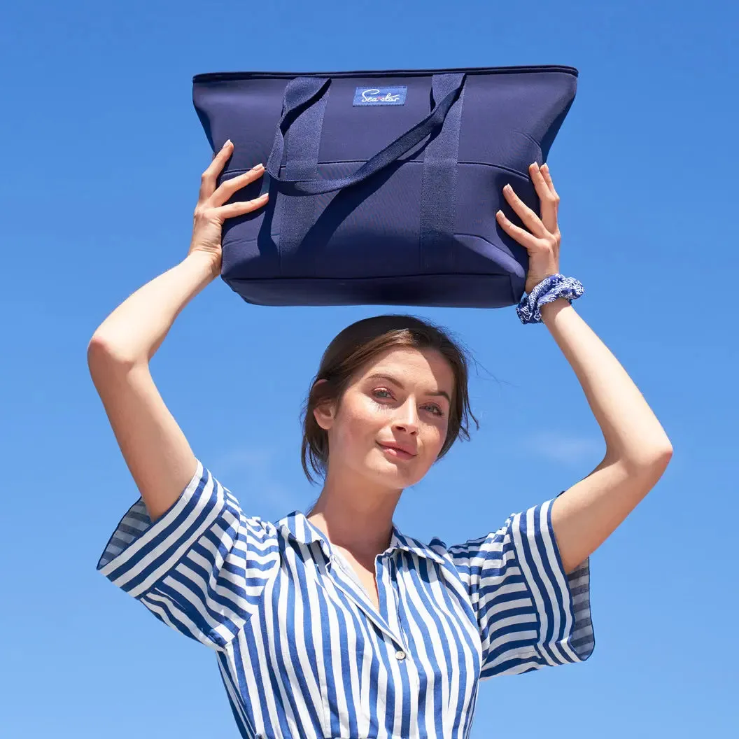 DARK NAVY - SMALL VOYAGER TOTE