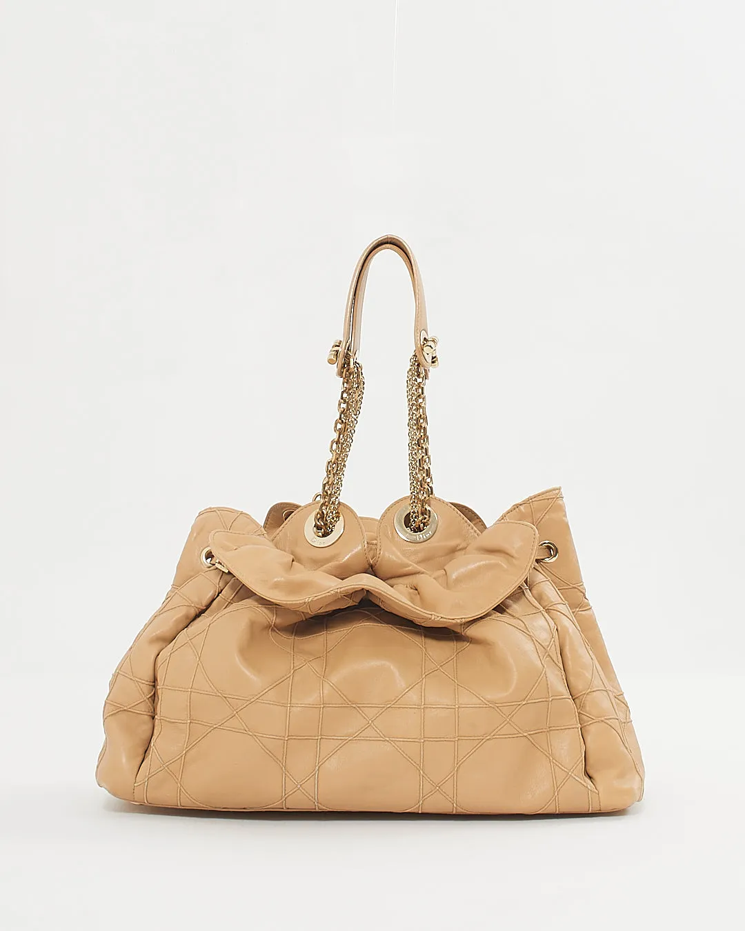 Dior Beige Leather Le Trente Shoulder Bag
