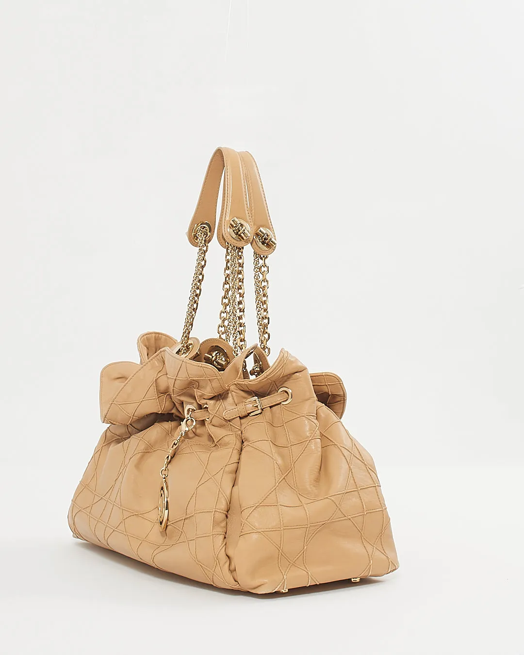 Dior Beige Leather Le Trente Shoulder Bag