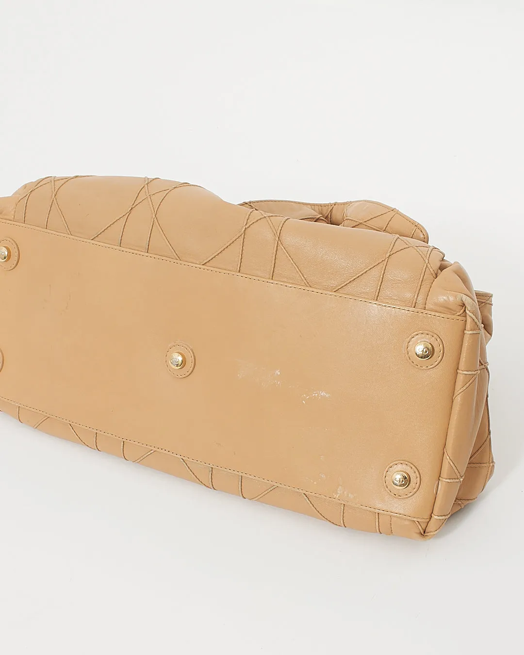 Dior Beige Leather Le Trente Shoulder Bag