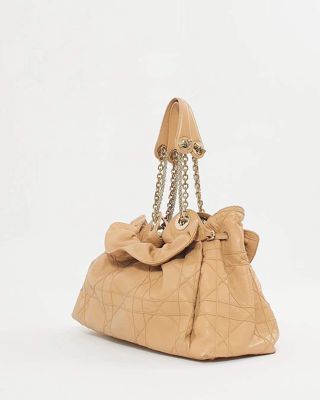 Dior Beige Leather Le Trente Shoulder Bag