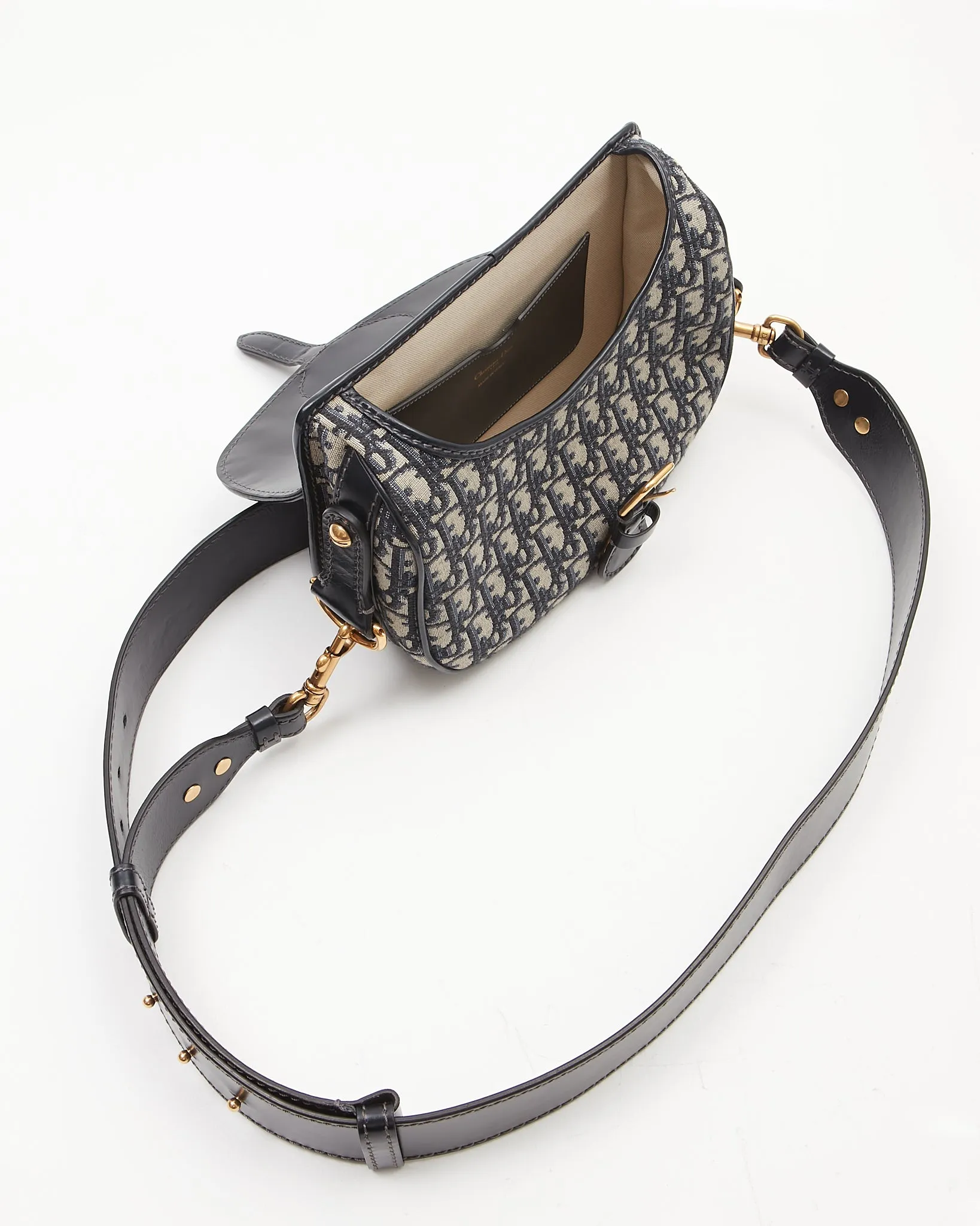 Dior Vintage Oblique Bobby Medium Crossbody Bag
