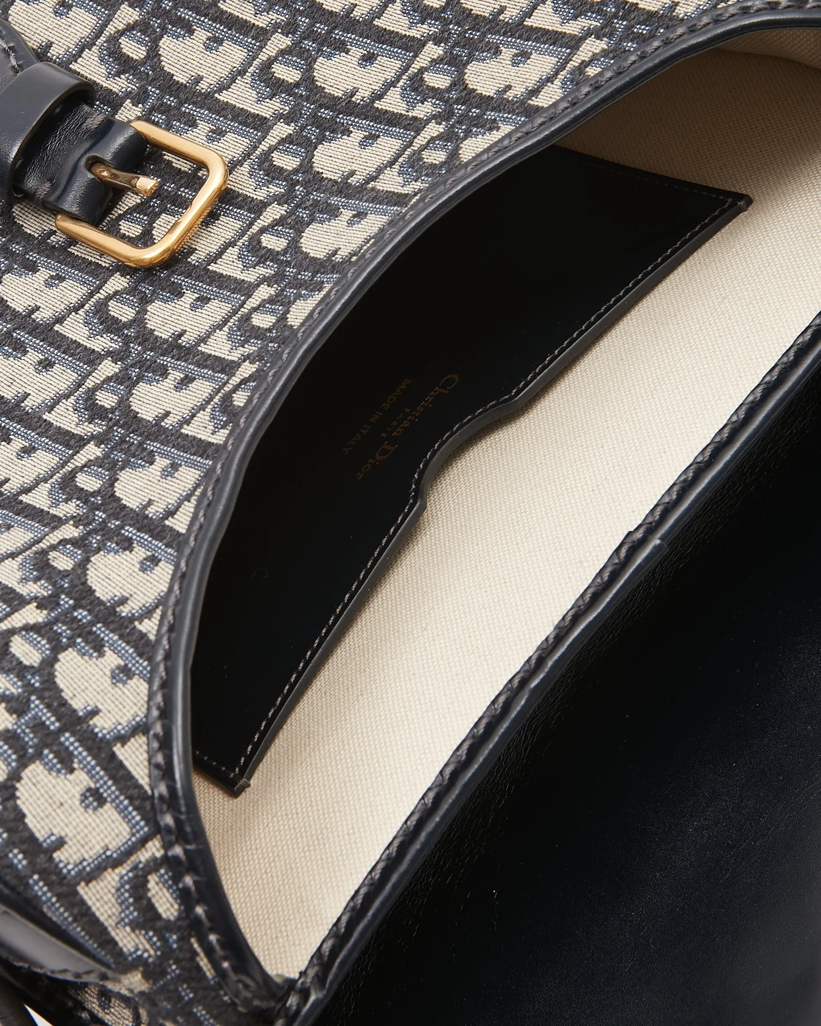Dior Vintage Oblique Bobby Medium Crossbody Bag