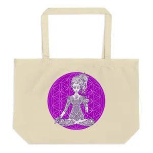 Divine Vibes™ Large Eco Tote Bag