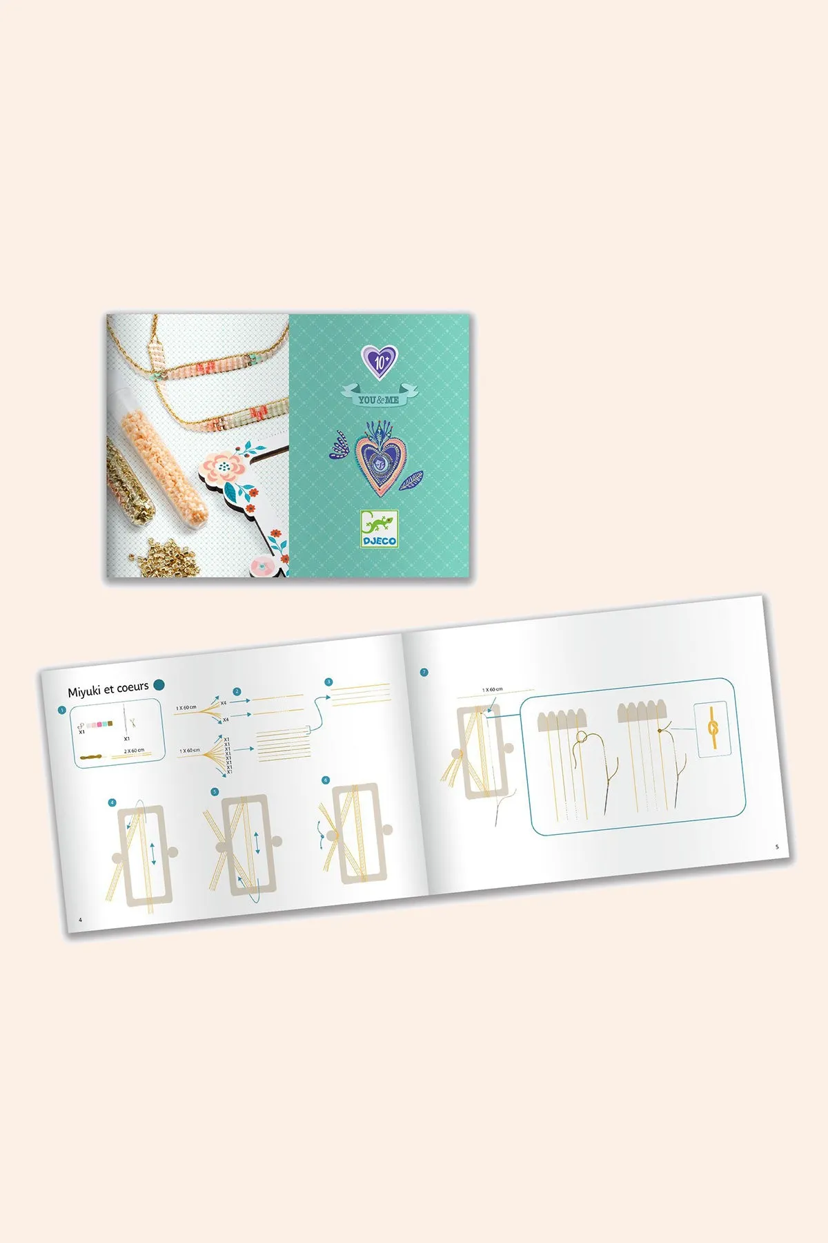 Djeco - Miyuki and Hearts Jewellery