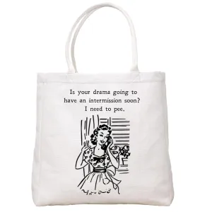 Drama Intermission Tote Bag