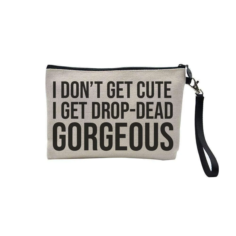 Drop dead gorgeous make-up bag