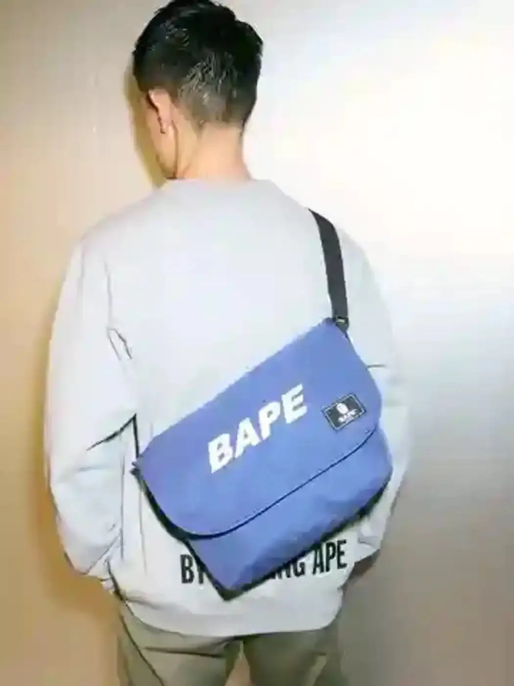 DS! BAPE 2023 NEW YEARS NYLON MESSENGER SHOULDER BAG