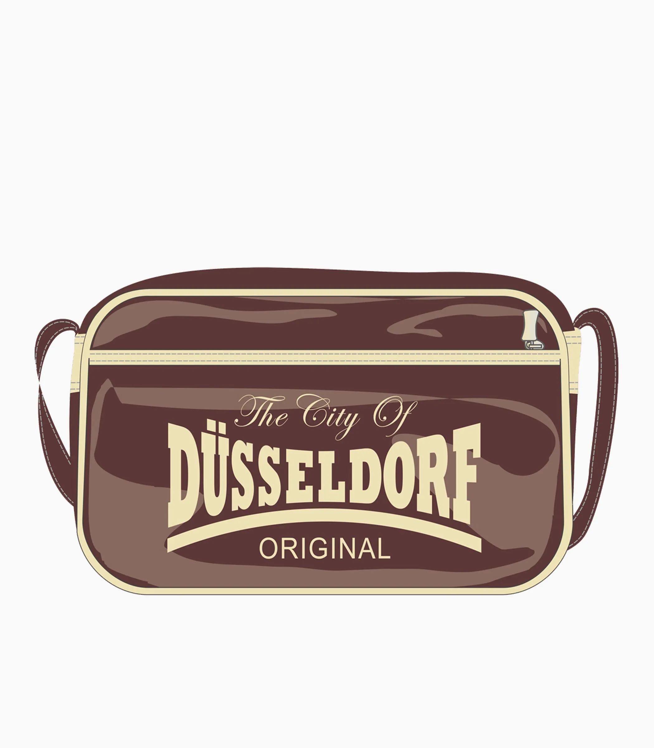 Düsseldorf Messenger Tasche  - Klein