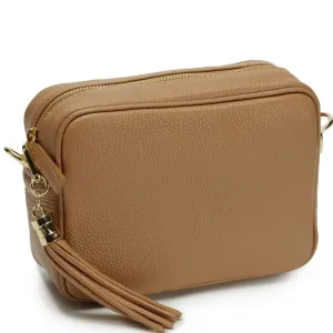 Elie Beaumont Camel Leather Bag