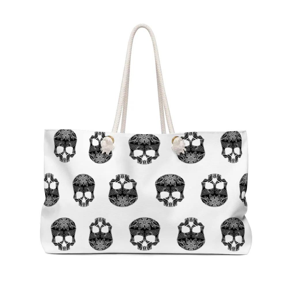 Enchanted Voodoo Skull Weekender Bag