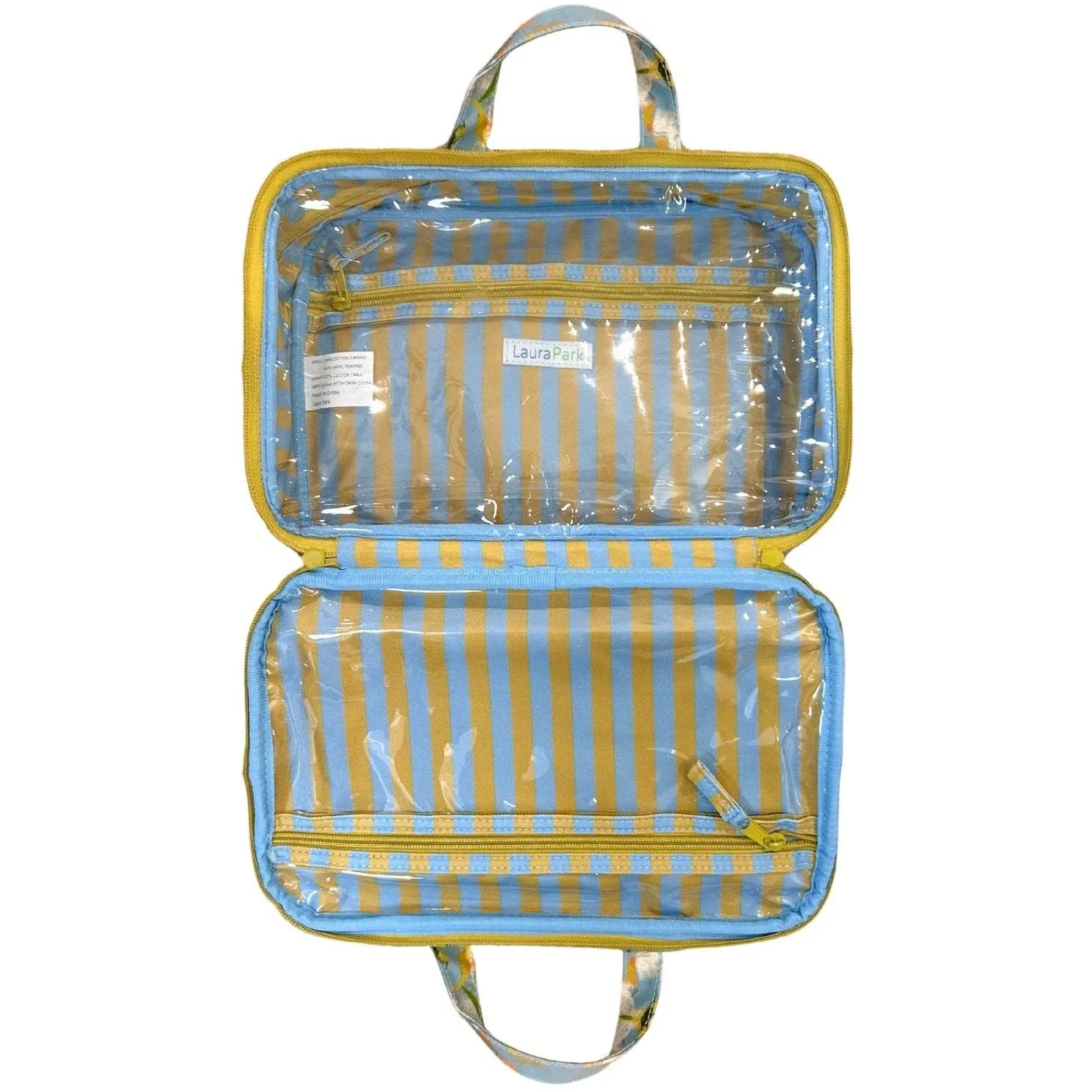 English Garden Blue Travel Case: One Size
