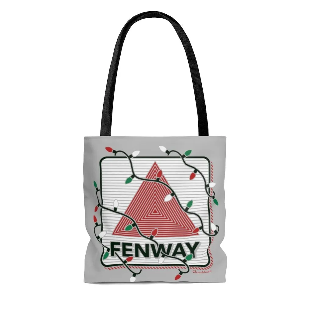 Fenway Holiday Lights Tote Bag
