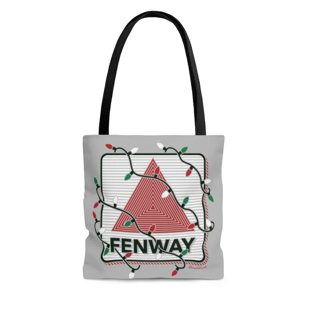Fenway Holiday Lights Tote Bag