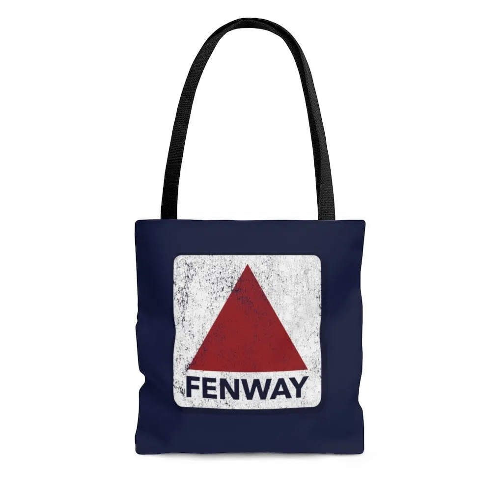 Fenway Sign Navy Tote Bag