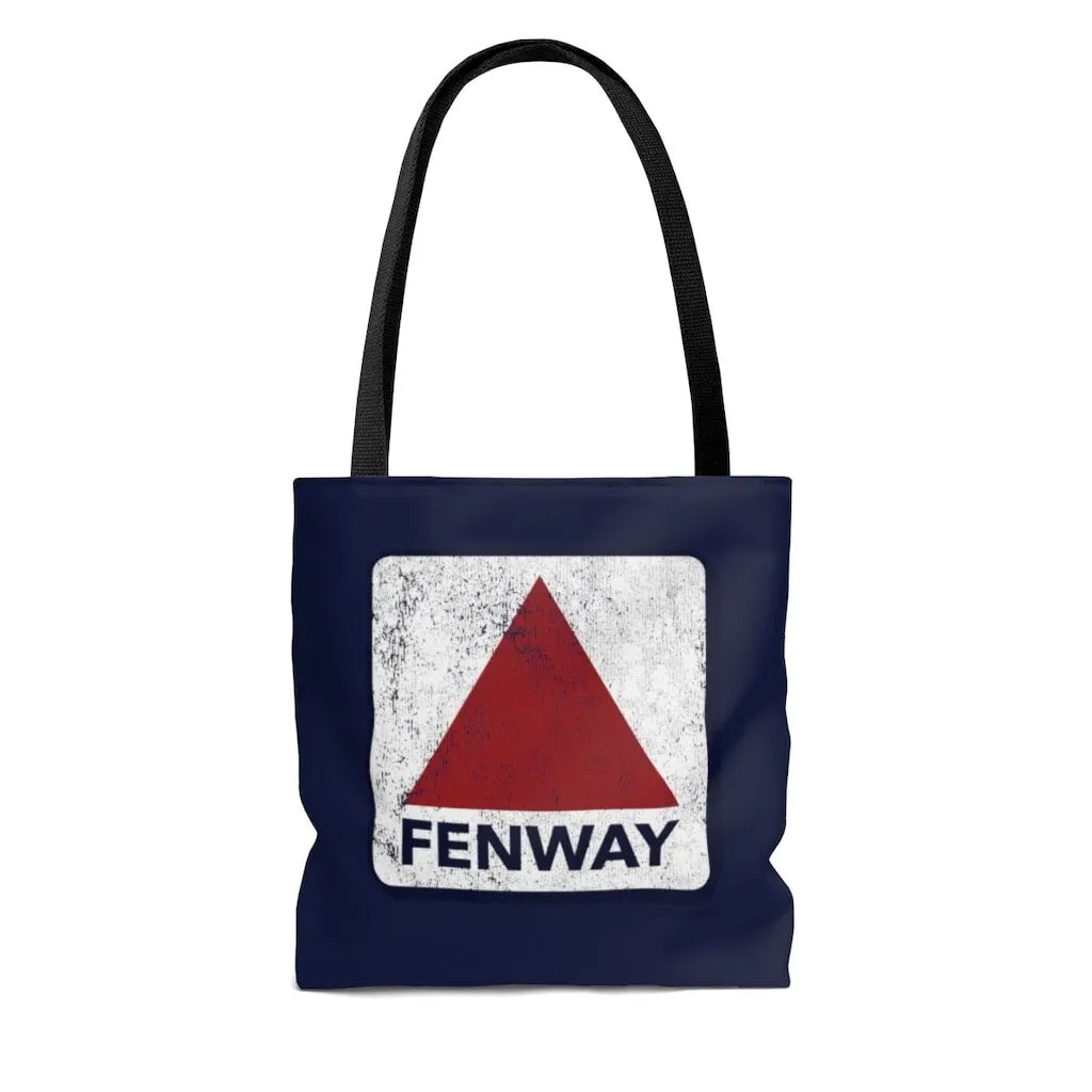 Fenway Sign Navy Tote Bag