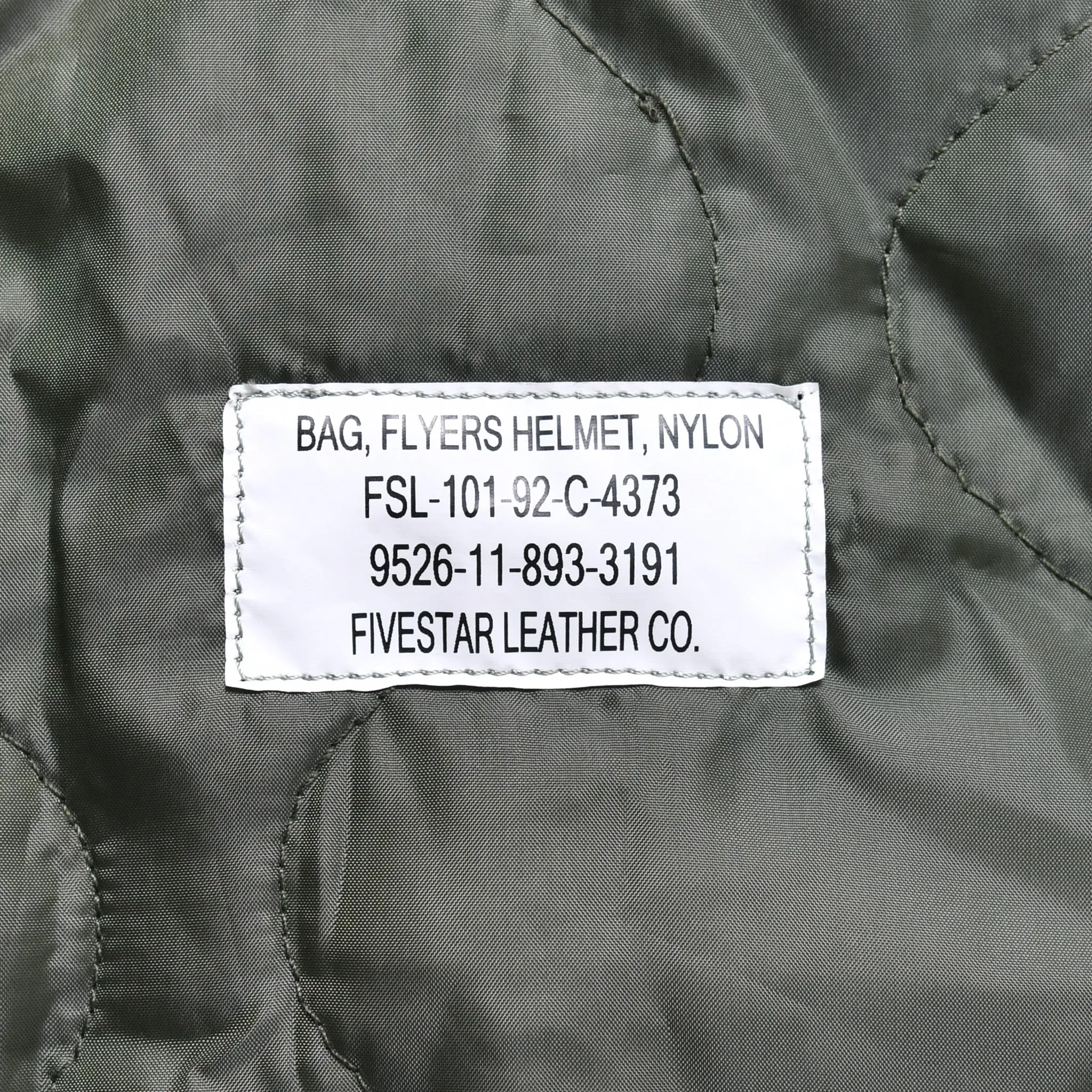 Fivestar Leather Repro US Air Force Pilot Flyers Helmet Bag