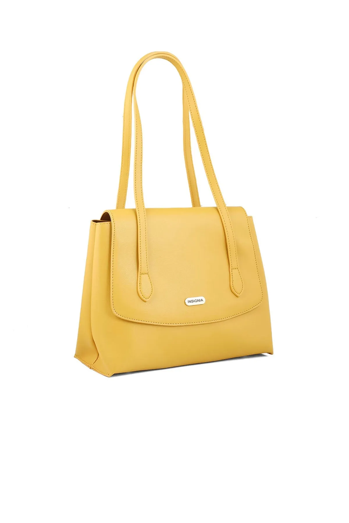 Flap Shoulder Bags B15043-Mustard