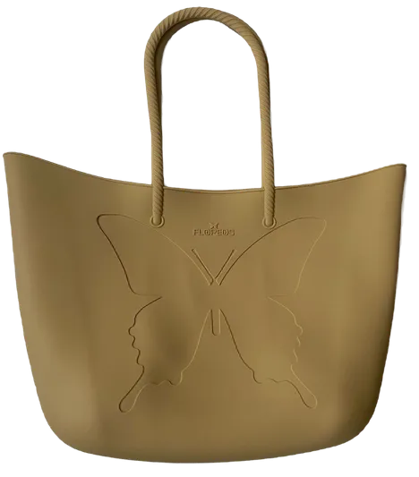 FLOPEDS SILICONE BAG CAPUCHINO TAN