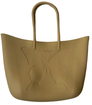 FLOPEDS SILICONE BAG CAPUCHINO TAN