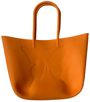 FLOPEDS SILICONE BAG TANGERINE ORANGE