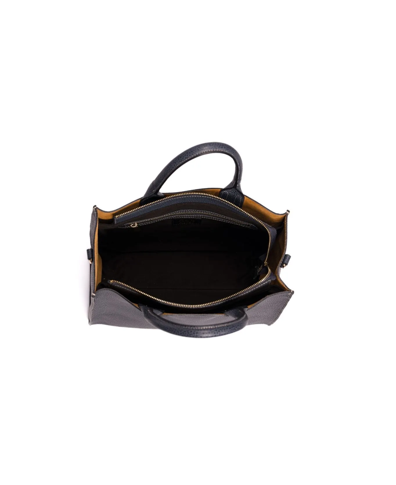 Florence Tote leather bag Navy blue