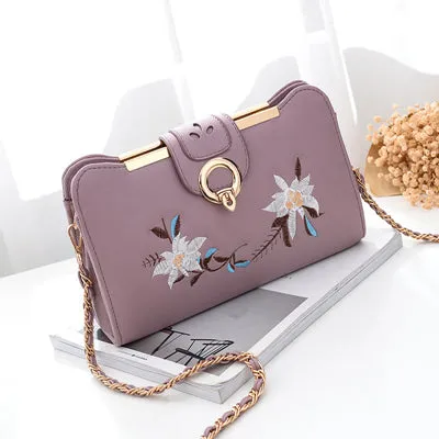 FLYING BIRDS flower women bag for Women messenger Bags girls chain designer handbag small shoulder bag summer bolsas A1120fb