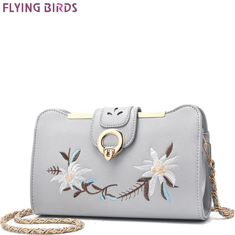 FLYING BIRDS flower women bag for Women messenger Bags girls chain designer handbag small shoulder bag summer bolsas A1120fb