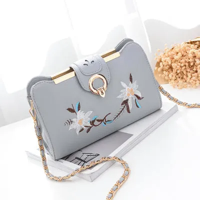 FLYING BIRDS flower women bag for Women messenger Bags girls chain designer handbag small shoulder bag summer bolsas A1120fb