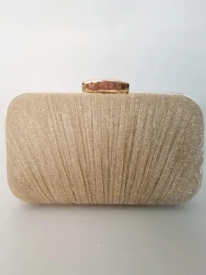 Fold Aluminum Frame Party Dinner Clutch Bag MNBF009