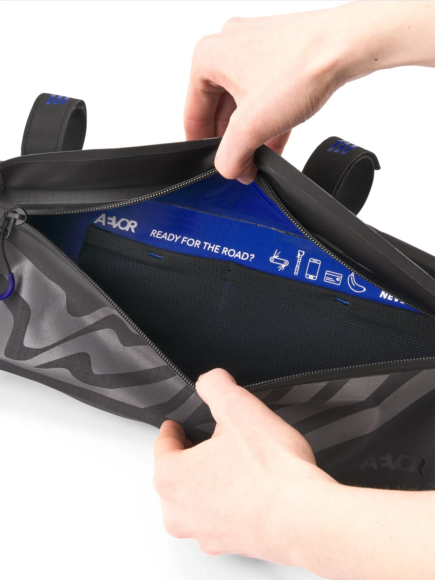 Frame Pack Large - Road Proof Black